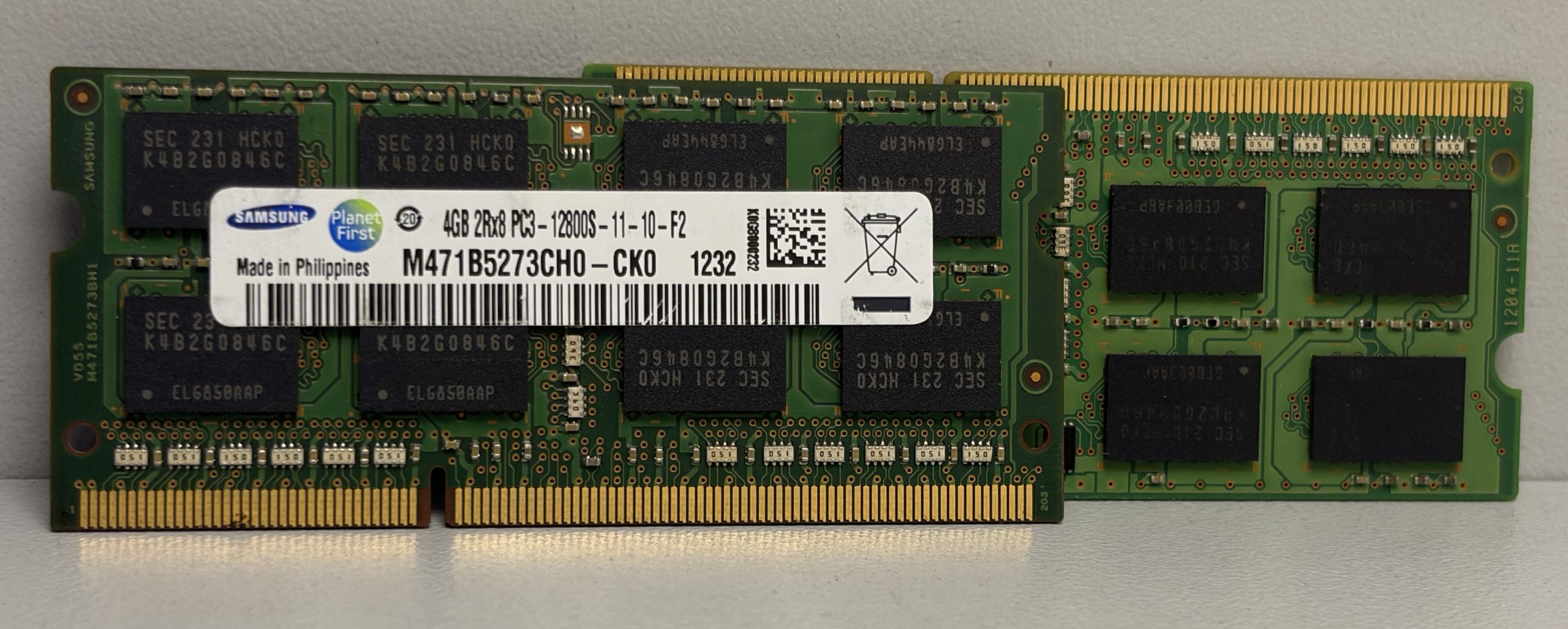 ram 4GB pc3 samsung
