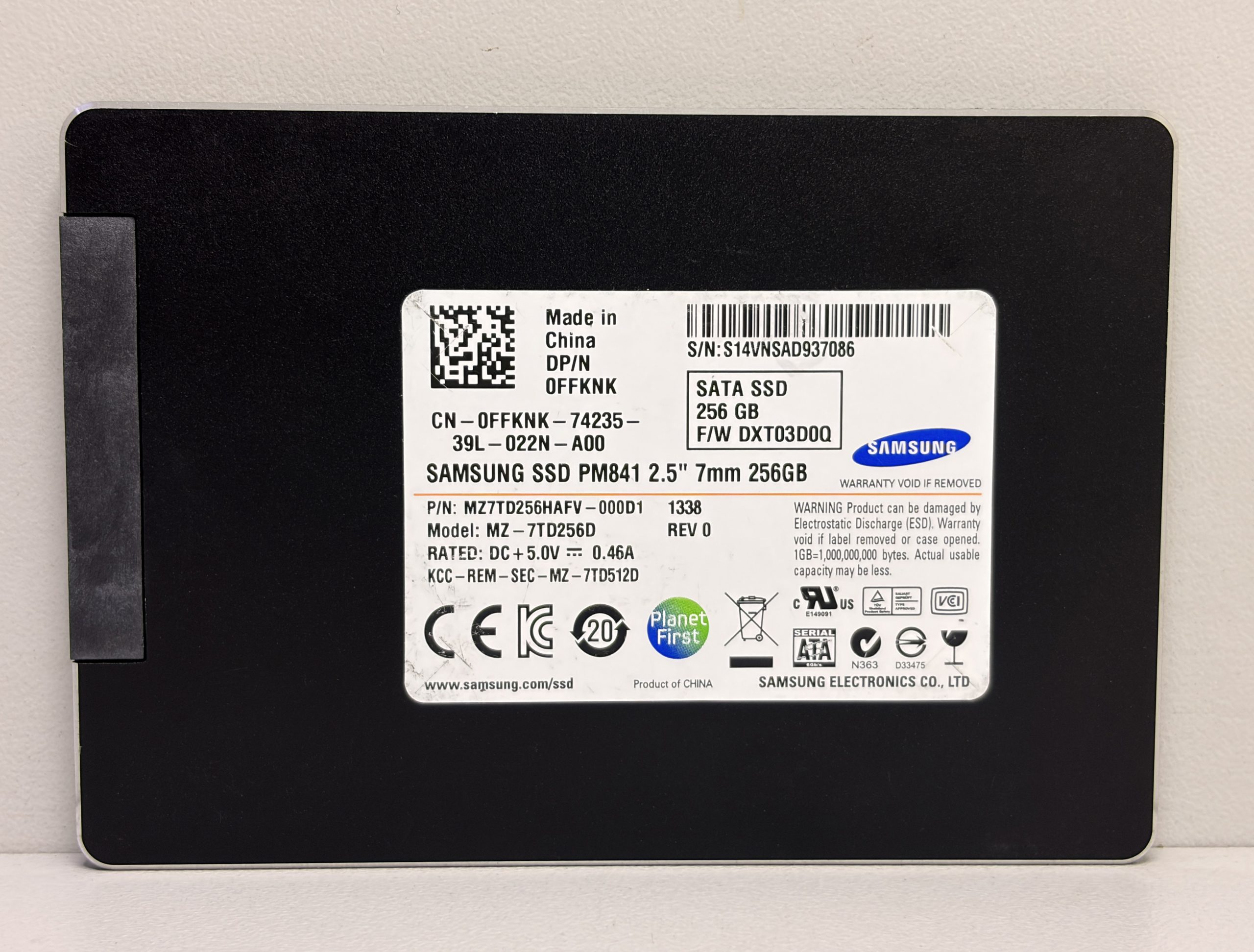 ssd samsung 256GB