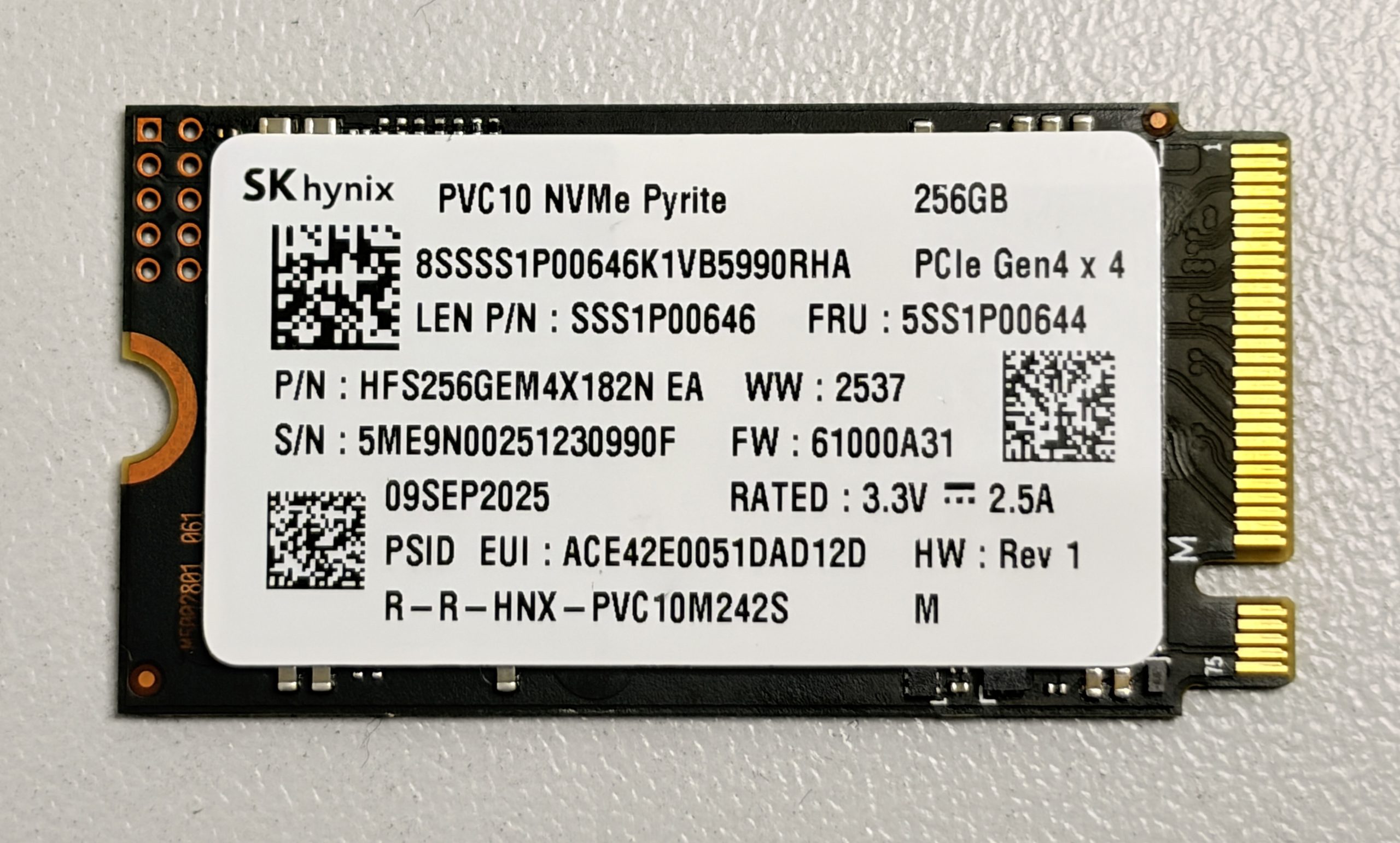m2 256gb