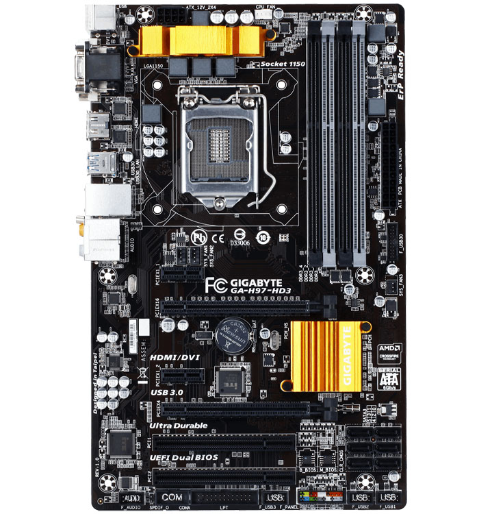 Motherboard GA-H97-HD3 GIGABYTE